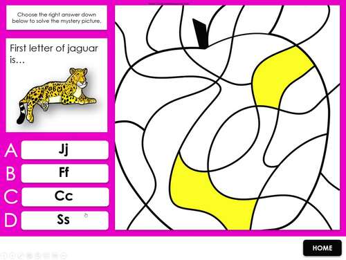 Sight Word game for Digital Learning- Google slides - INITIAL SOUNDS ...