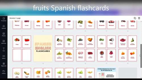  English Spanish 500 Flashcards with Pictures for