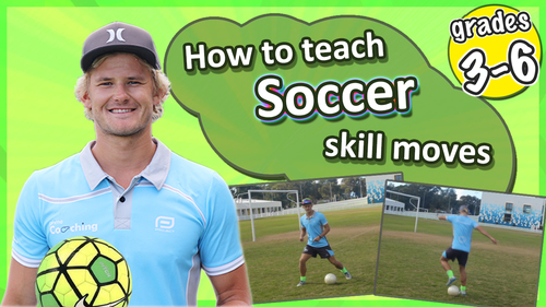 Preview of Soccer skills and tricks - Teaching some basic moves for grades 3-6