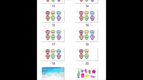 Sight Word Shells - Fry's Eighth 100 Words by Penny Saving Mum | TPT