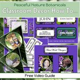 Classroom Decor tips FREE Teacher Support Video for person