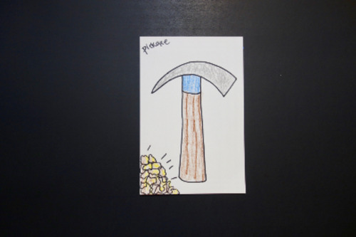 Preview of Let's Draw a Pickaxe!   (Gold Rush - 1800's)
