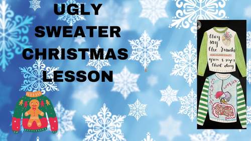 Christmas Ugly Sweater High School Physics Extra Credit Sub Plans