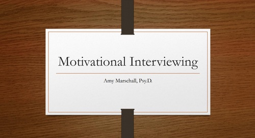 Preview of Introduction to Motivational Interviewing