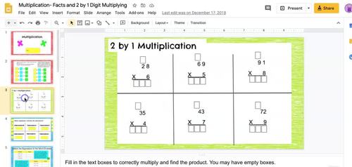 Problem Solving With Multiplication Teks 3 4f 3 4k 3 4g 3 5c Google Ready