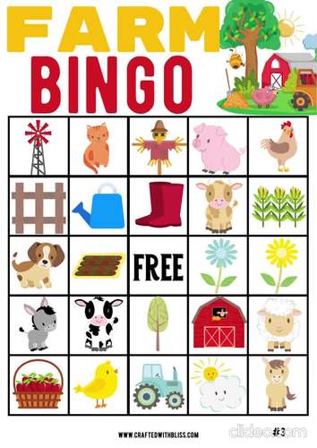 Farm Bingo