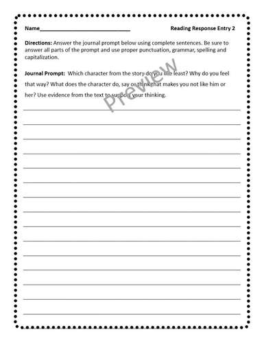 Reading Response Journal Bundle Digital & Print Versions by Lit With Laura
