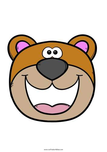 Feed the Bear Camping Task Cards Task Box Activities Centers