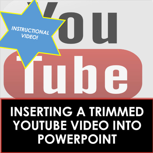 Preview of Microsoft PowerPoint Skills: Inserting Trimmed YouTube Videos