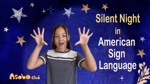 Silent Night in American Sign Language Kids song ASL Christmas songs