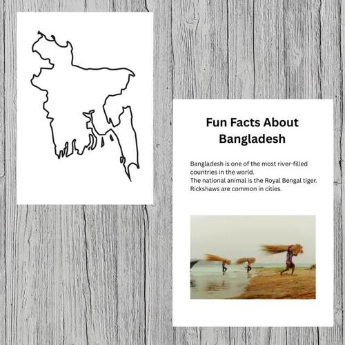 Bangladesh Mini Book | Country Study | Geography & Culture | Printable ...