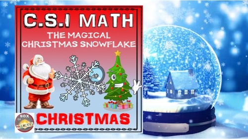 Preview of Christmas Math Activity: The Magical Christmas Snowflake! VIDEO HOOK