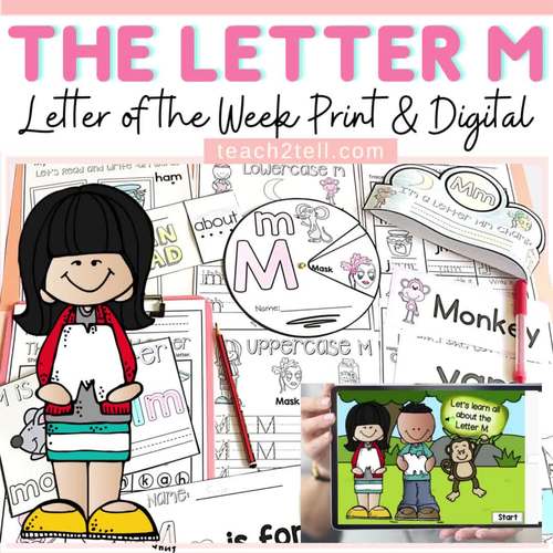 Alphabet Letter of the Week Activities Letters KEHRMD | Print & Digital ...