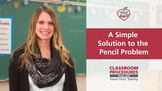 A Simple Solution to the Pencil Problem