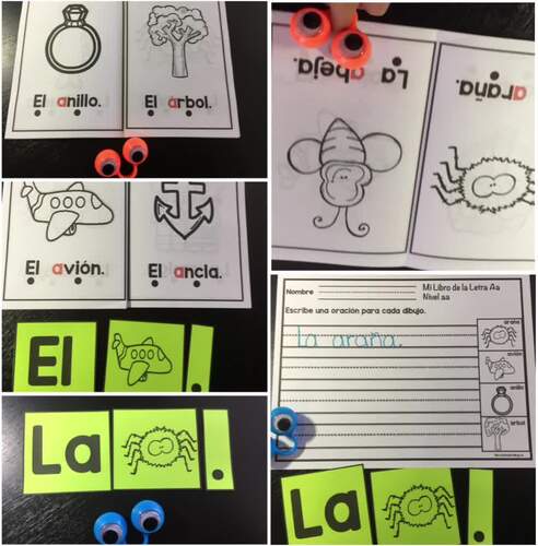 Guided Reading - Nivel aa in Spanish for Pre-K -1st by sruizkinderbilingual