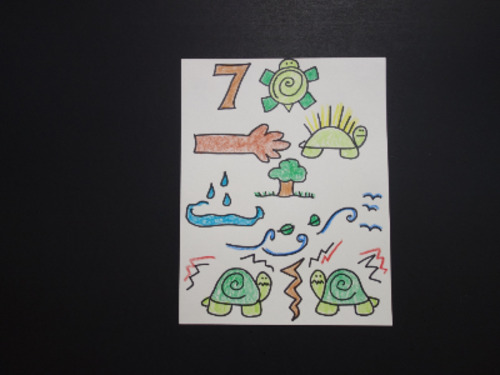 Preview of Let's Draw 7 Turtles How California was Made! (A Gabrielino Legend)