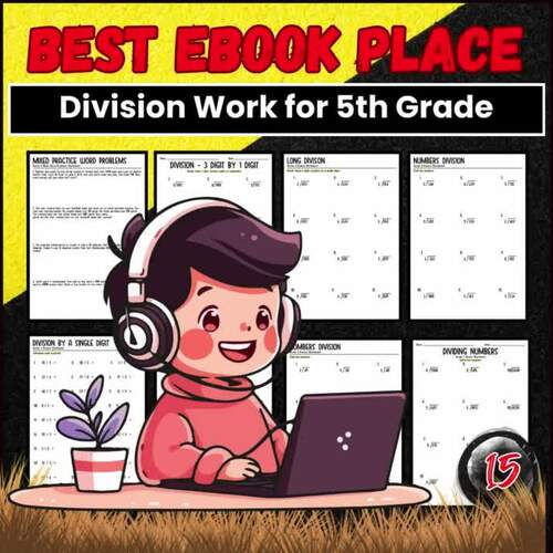 5th Grade Division Math Worksheets Printable by Lib Anatomy school