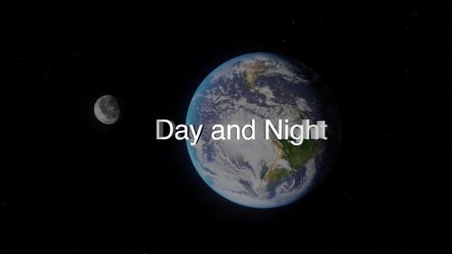 Preview of Day and Night - Interesting HD animated video compatible for Distance Learning