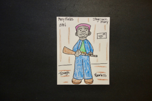 Preview of Let's Draw Mary Fields!   (African American Woman of the Old West)