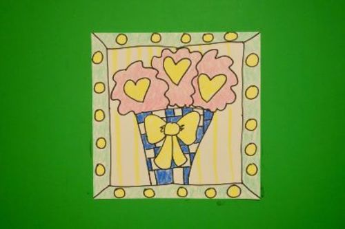Preview of Let's Draw a Mother's Day Bouquet!