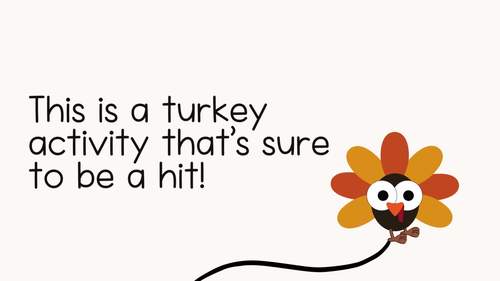 Thanksgiving Math Counting to 5 Mini Book - 5 Little Turkeys (with ...