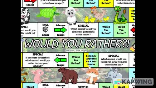 WOULD YOU RATHER? Board Game Fashion Edition-FAMILY SUMMER GAME NIGHT