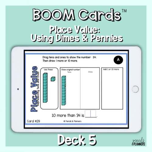 Place Value with Tens and Ones by Pencils and Planners | TPT
