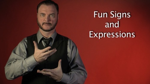 Preview of E26: ASL - Fun Signs, Stories and Receptive Practice - Sign With Robert