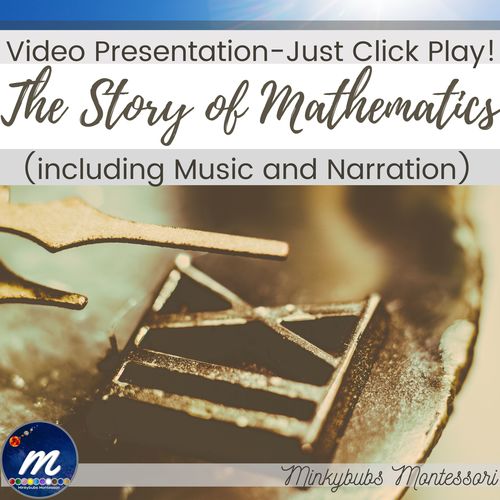 Preview of Montessori Story of Mathematics Fifth Great Lesson VIDEO Story Just Click Play