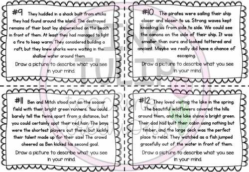 Visualizing (Visualising) - Task Cards