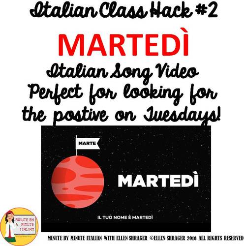 Preview of Italian Class Transition Video Tuesday for CI TCI TPRS and 90% Target Language