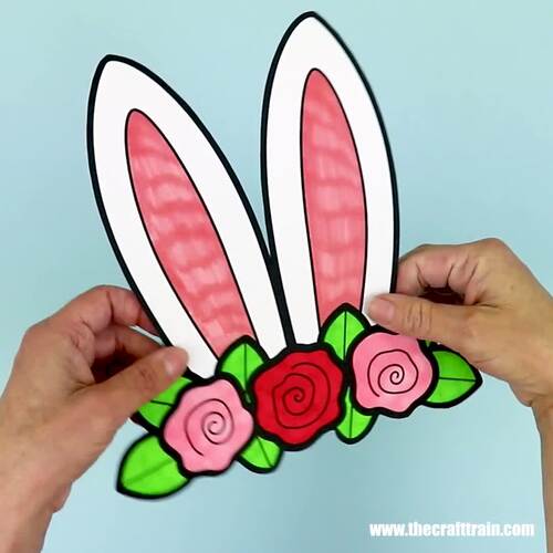 Easter Bunny Ears by The Craft Train | TPT