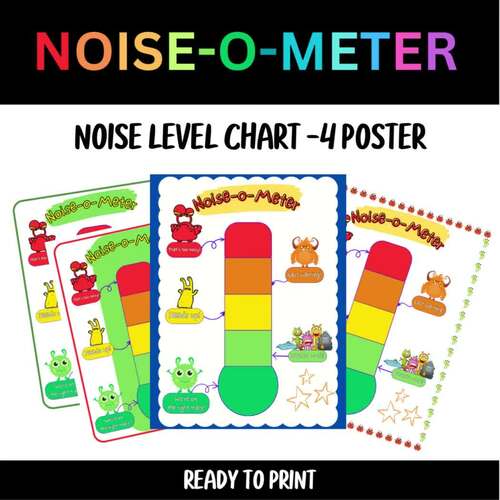 Noise Level | Volume Control Chart | Voice-O-Meter | noise-O-Meter ...