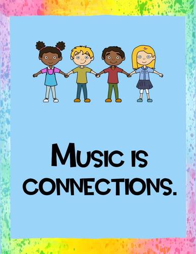 Music and Peace Posters Elementary Music, Bulletin Board by TEACH KIDS ...