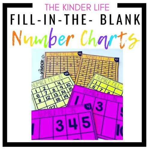 Hundreds Charts up to 120 | Fill in the Blank 100s Number Pattern ...