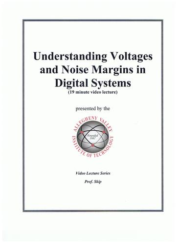 Preview of Digital Voltages and Noise Margins