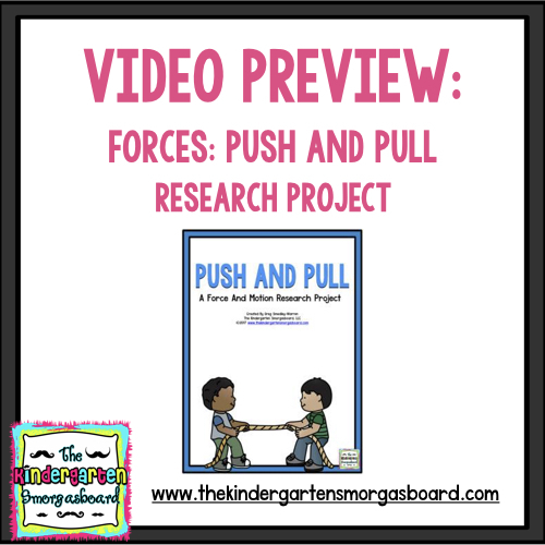 Preview of Forces:  Push And Pull