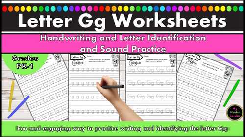 Letter G Handwriting Worksheets | Letter of the Week Alphabet ...