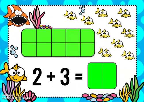 Ten Frame Addition Boom Cards™ Distance Learning Math