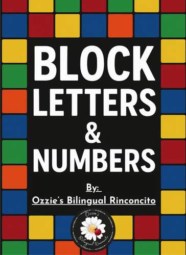 RUBIX Block Letters and Numbers | Rubik’s Cube-Inspired Alphabet ...