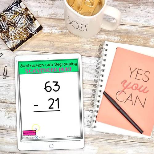 3rd Grade Digital Math Scavenger Hunts – Google Slides & PowerPoint Activities