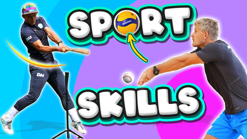 Preview of 6 Fundamental Sport skills for PE (free video)