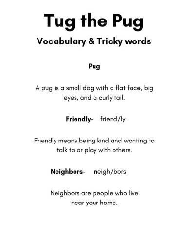 Visualize & Verbalize | Fiction Reading Comprehension Intervention | Pets
