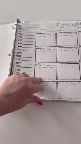 Back to School Occupational Therapy Organization & Data Bundle | TPT