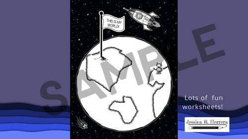 JRH Design Your Own World - Science, Art & Creativity All In One! 25 + Pages!
