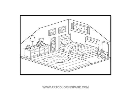 Unleash Imagination with Coloring Pages Baby Room for Children Vol 4