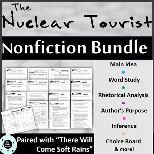 Nuclear Tourist Nonfiction Article Bundle - Chernobyl - MyPerspectives
