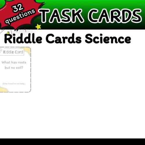 Science Activity Cards | Fun Critical Thinking Activities / Task Cards