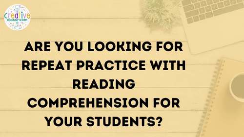 Reading Test Prep Task Cards | PDF & Google Forms | Common Core | TpT