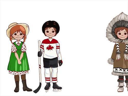 Canadian Dress-Up Paper Doll for Canada Study Unit by ...